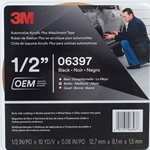 3M  Black Double Sided Attachment Tape 1/2