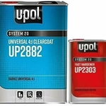 U-Pol UP2882 System 20 Universal 4:1 Clearcoat Gallon & UP2303 1L Fast Hardener Kit 