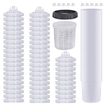 Genesis Refinish Disposable Paint Spray Gun Cup Liners and Lid System 50