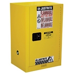 Justrite 12 Gallon Flammable Safety Cabinet - 891200
