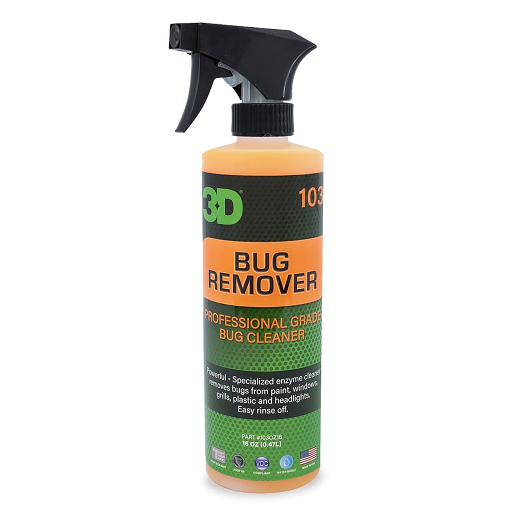 BUG 「Land of Decadence」 Genesis Auto Body Supply - 3D Bug Remover 16 Oz. - 103OZ16