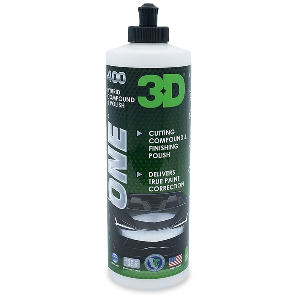 3D ONE Hybrid Compound & Polish 32 Oz - 400OZ32