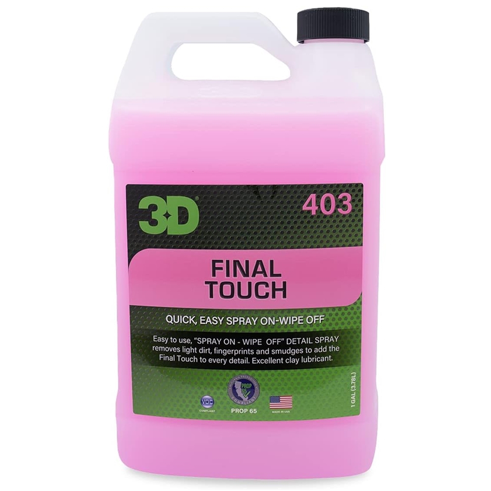 Genesis Auto Body Supply - 3D Final Touch Wax Refill Gallon
