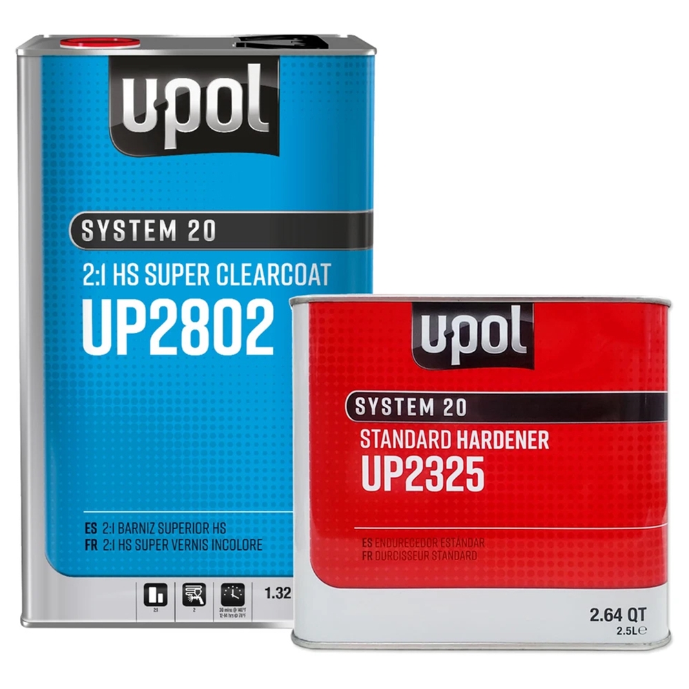 U-Pol UP2882 HS European 4:1 Overall Clearcoat Gallon