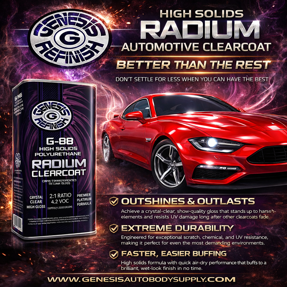 Genesis Auto Body Supply - Genesis Refinish Radium Clearcoat