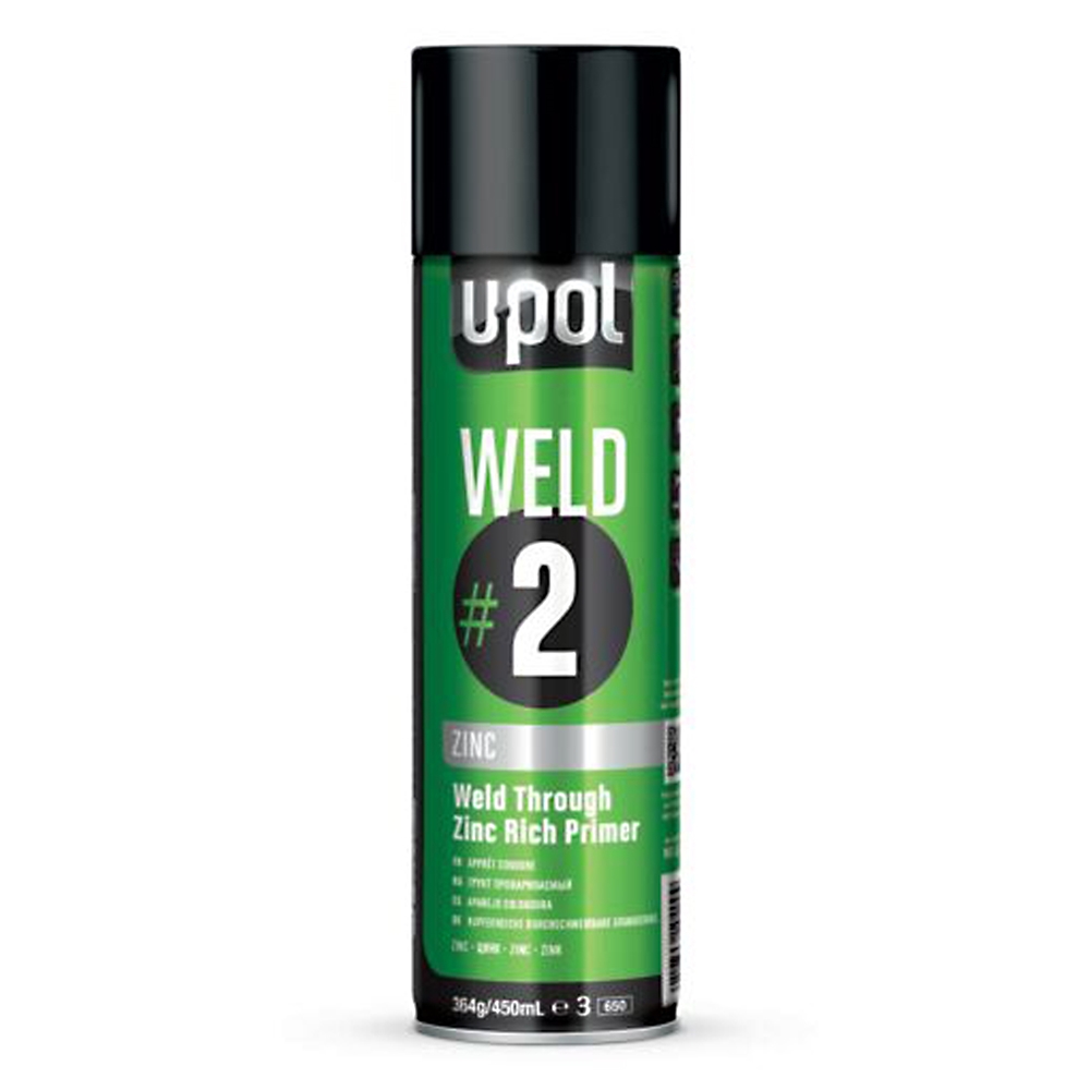 UPol Weld 2 Zinc Weld Thru Etch Primer 15 Oz. Aerosol UP0789