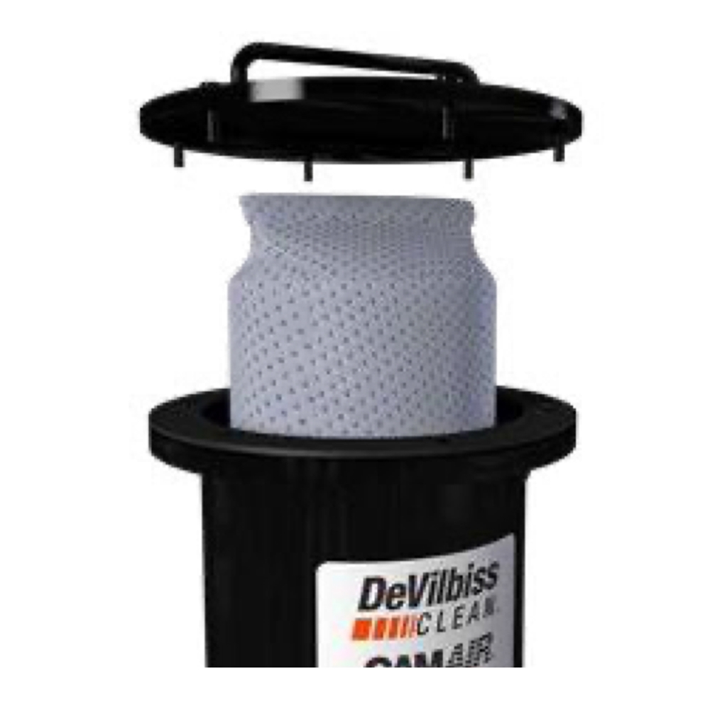 Cartouche Déshydratante De Rechange Devilbiss QC3 - Filtre Anti-Humidité & Huile 0.1 Micron