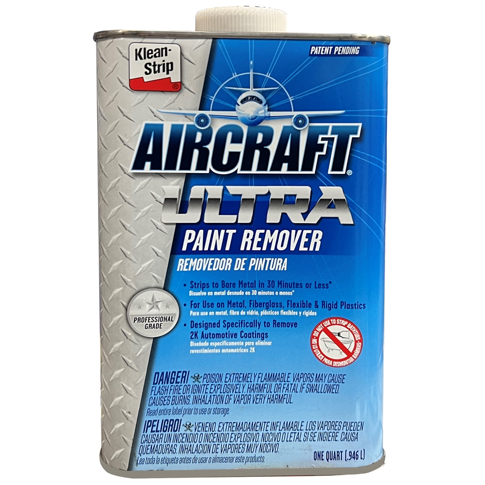 Kleanstrip Kleqar4000 1 Quart Aircraft Ultra Paint Remover, Paint Remover