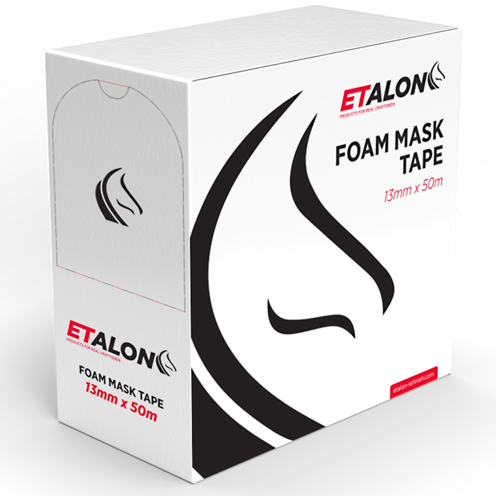 Etalon Auto Body Foam Mask Tape 13mm x 50m - ETFM-1350
