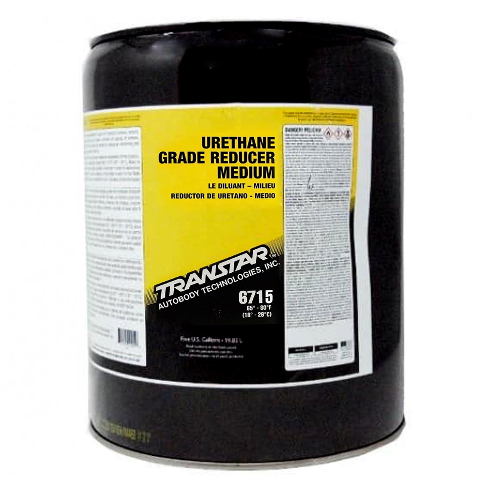 Genesis Auto Body Supply Transtar Urethane Grade Medium Reducer 5 Gallon 6715
