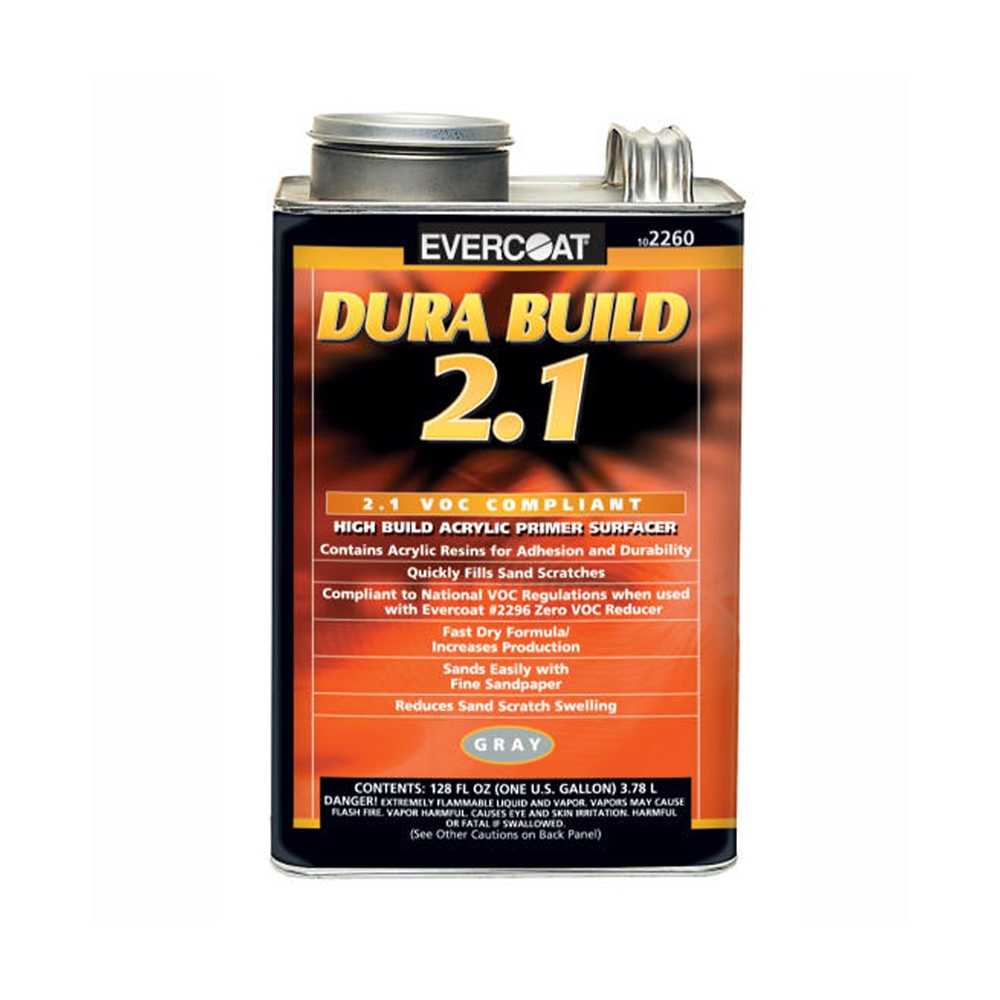 Genesis Auto Body Supply Evercoat Dura Build 2.1 Acrylic Lacquer