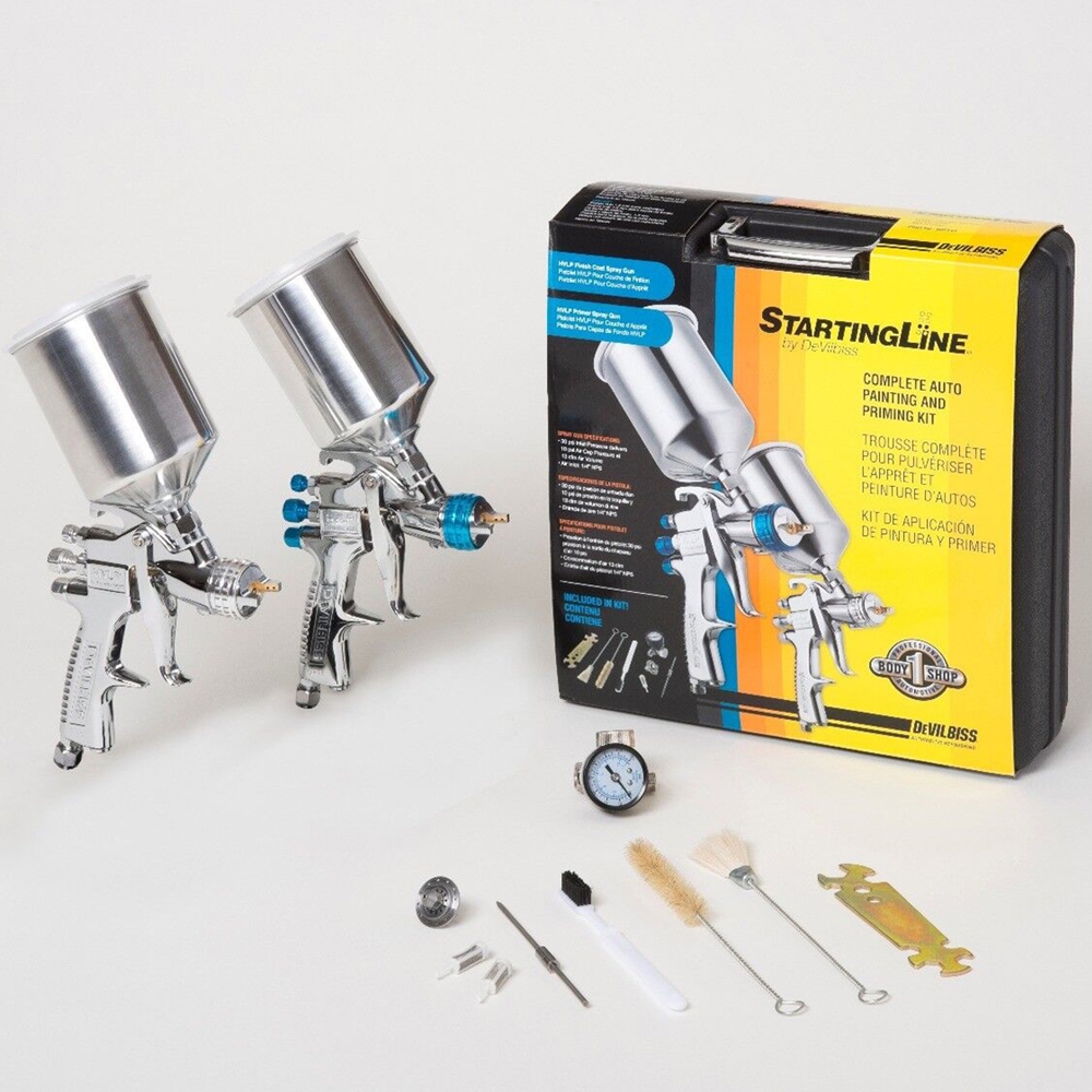 Genesis Auto Body Supply DeVilbiss Startingline HVLP Paint & Prime 2