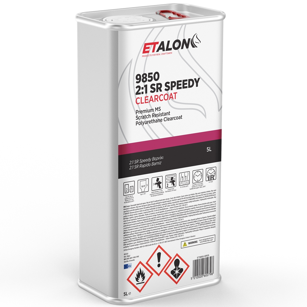 Genesis Auto Body Supply ETALON 21 SR Speedy Clear Coat 5 Liter