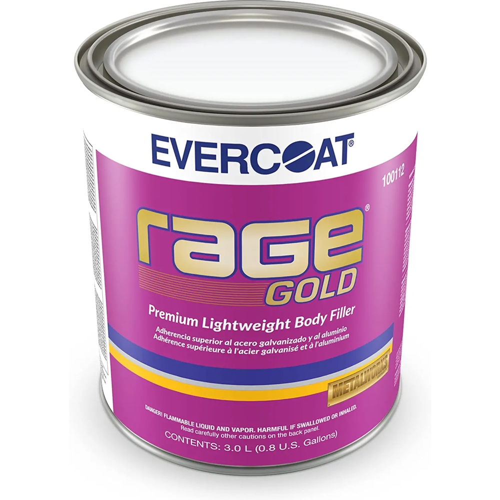 Genesis auto body supply evercoat rage gold gallon 112