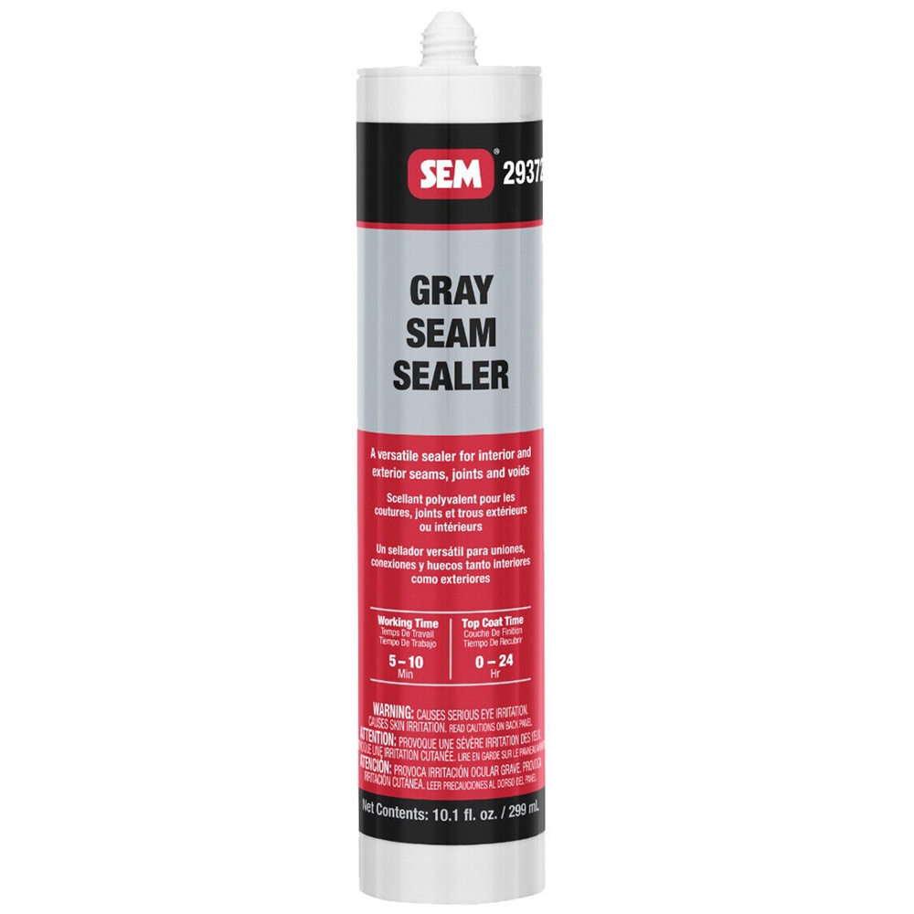 Seama Genesis Auto Body Supply - SEM Seam Sealer 1K DTM Grey 10.1 Oz