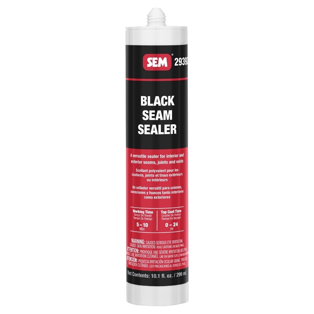 SEM 1K Black Seam Sealer 10.1 Oz. Tube - 29392