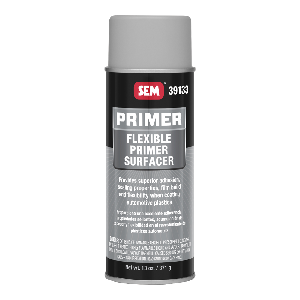 SEM Flexible Primer Surfacer Gray 13 Oz. Aerosol - 39133
