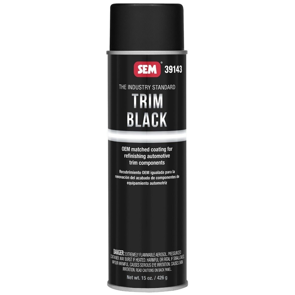 tkymrwk0310☆オーダー塗装　マットブラックXメッキリム☆ SEM Trim Black Paint 15 Oz. Aerosol - 39143