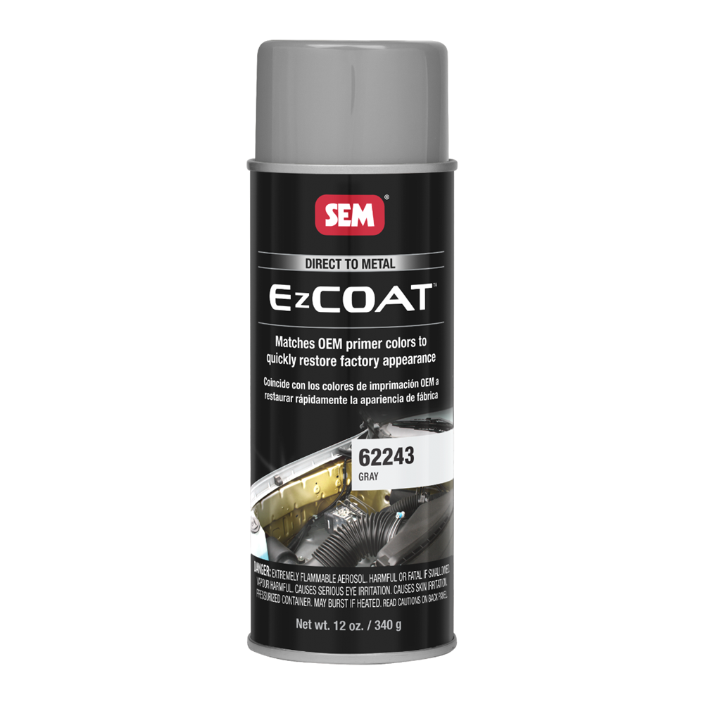 【Seya. 22SS】ZERO COAT MINERAL GREY M Genesis Auto Body Supply - SEM EZ Coat 12 Oz. Aerosol - Gray - 62243