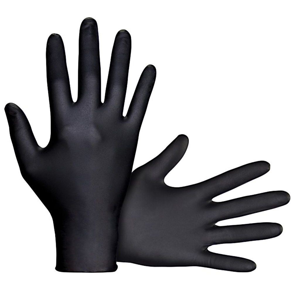 Genesis Auto Body Supply - SAS Raven Black Nitrile Gloves XX-Large