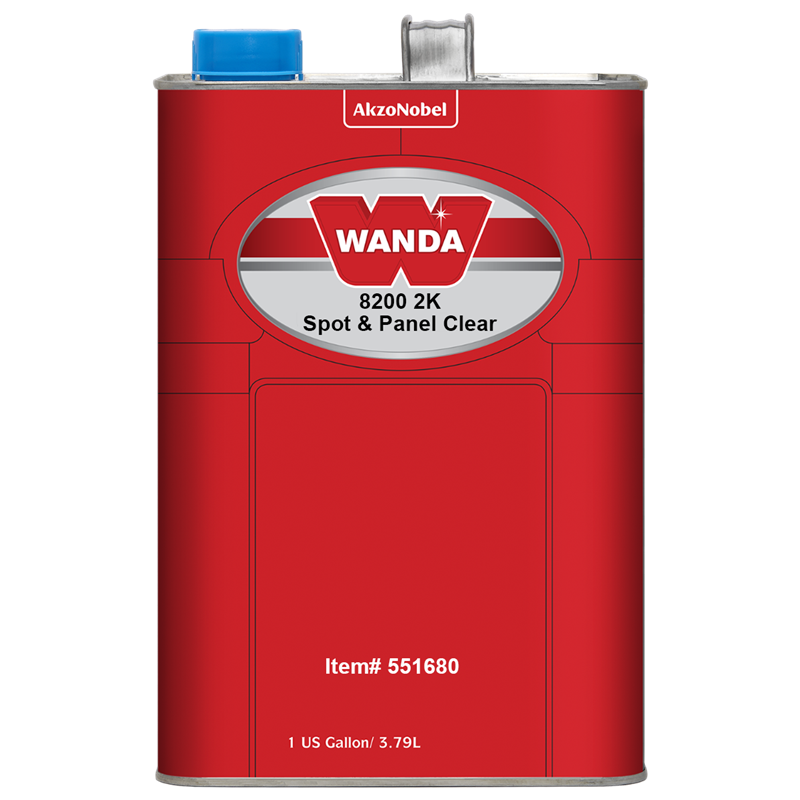 Wanda Wandabase 8200 2K Spot & Panel Clear - Voc Comp. (3:1) Gallon