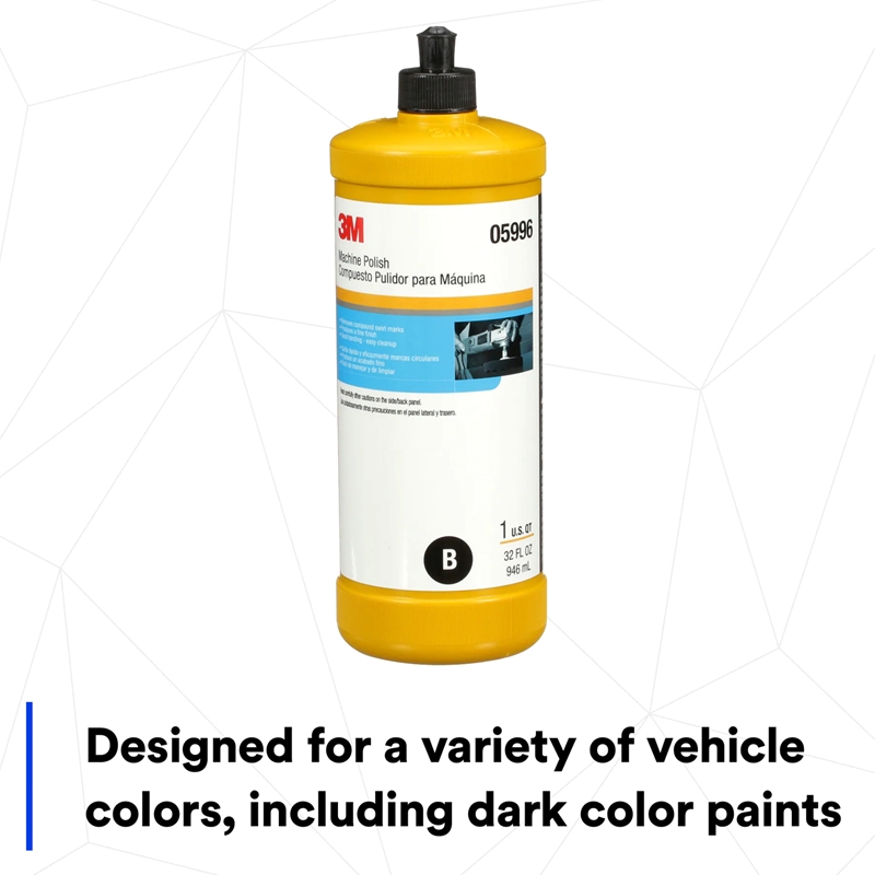 Genesis Auto Body Supply - 3M Machine Polish Quart - 5996