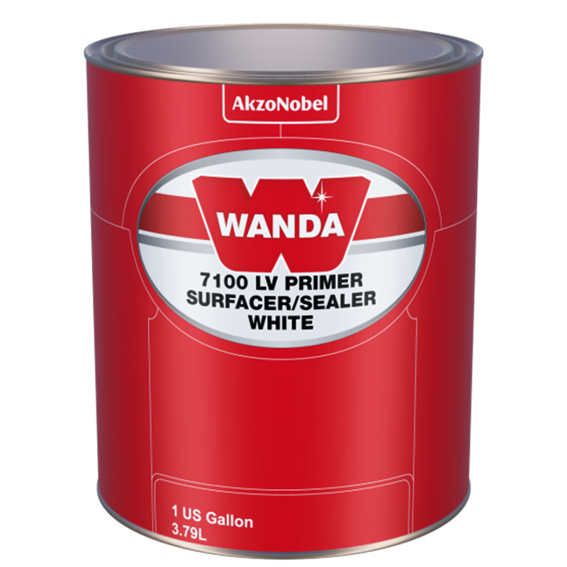 WANDA LV Primer Surfacer/Sealer 7100 White 1 Gallon - 585617