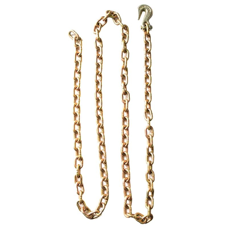 Frame Straightening 3/8" Chain 10 Ft with Hook