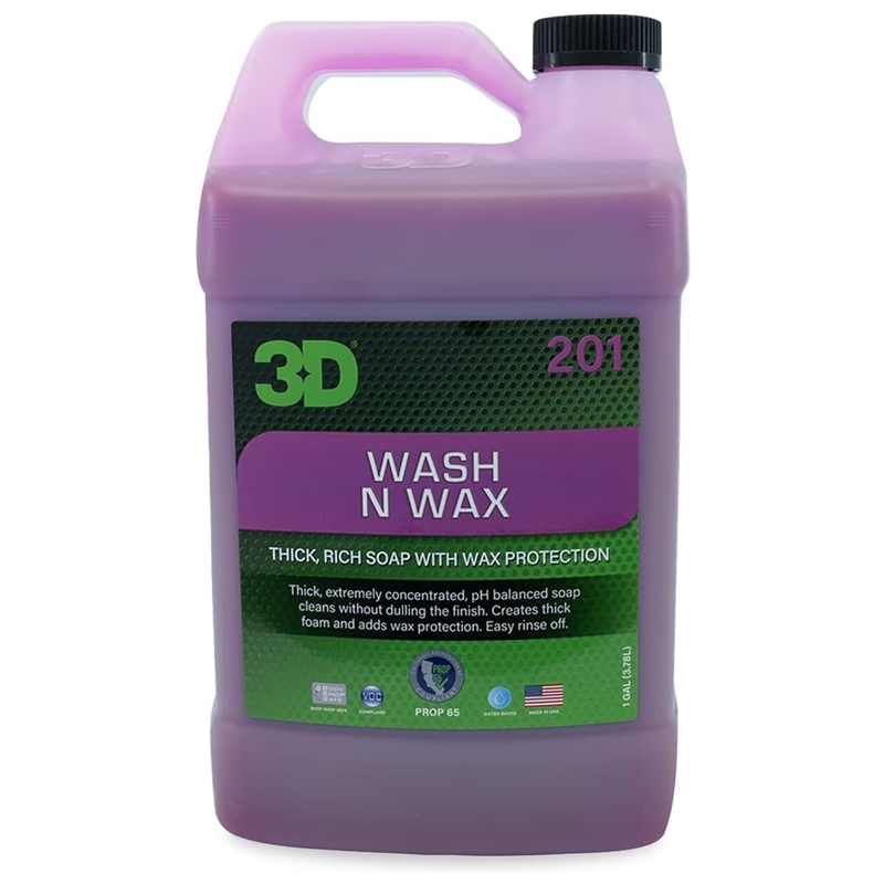 3D Wash N Wax Gallon - 201G01