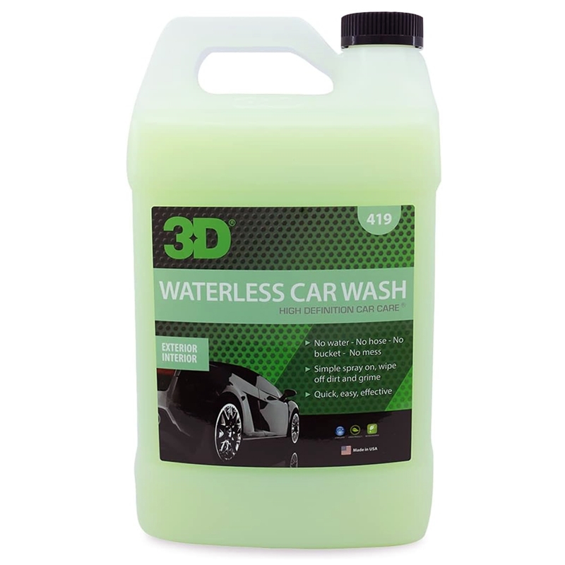 3D Waterless Car Wash Gallon. - 419G01