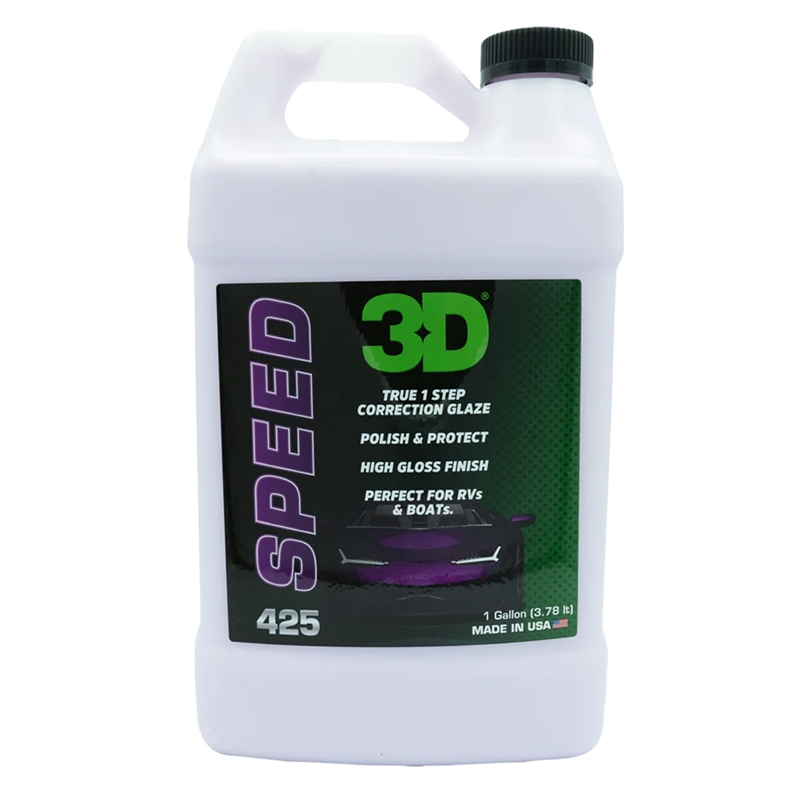 3D SPEED All in One Polish & Wax Gallon - 425G01