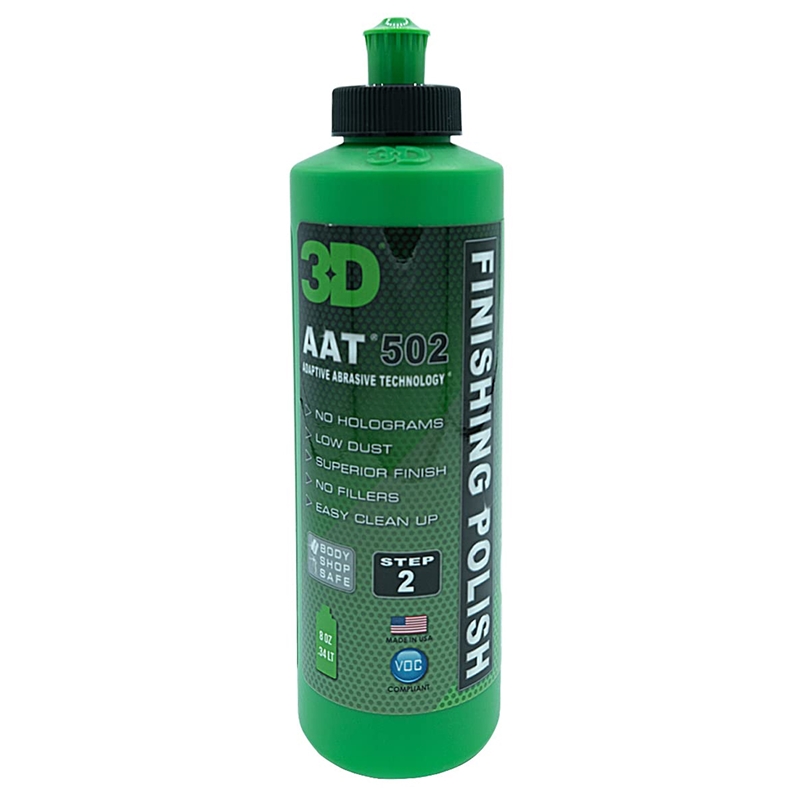 3D AAT Finishing Polish for Body Shops 8 oz - 502OZ8