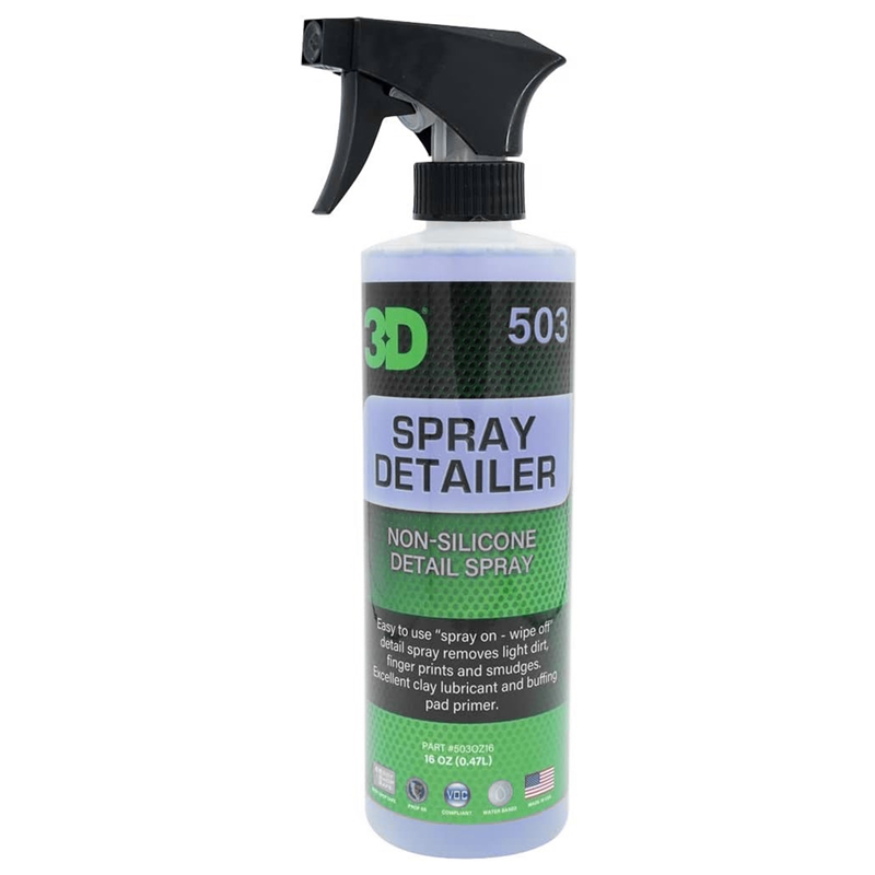 3D Non-Silicone Spray Detailer 16 Oz. - 503OZ16