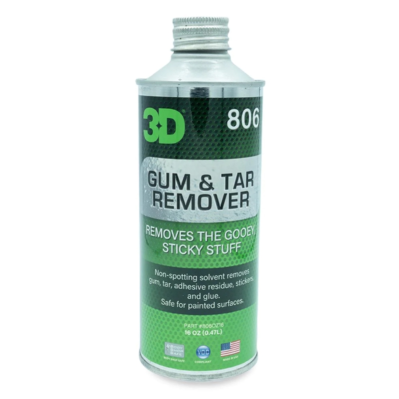 3D Gum-Tar Remover 16 Ounce - 806OZ16