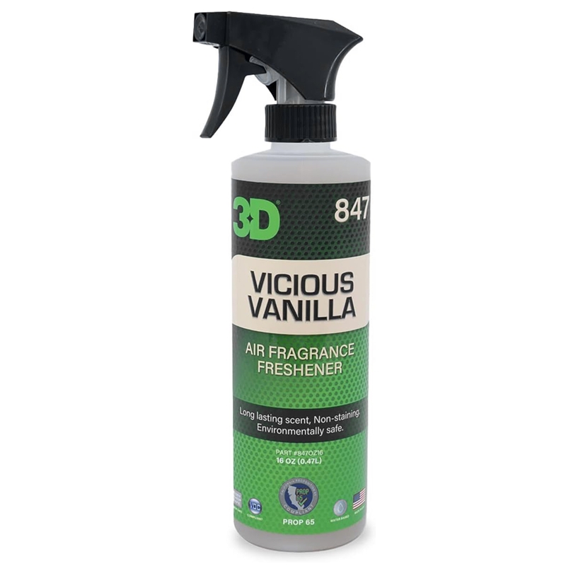 3D Air Freshener-Vicious Vanilla 16 Ounce.. - 847OZ16