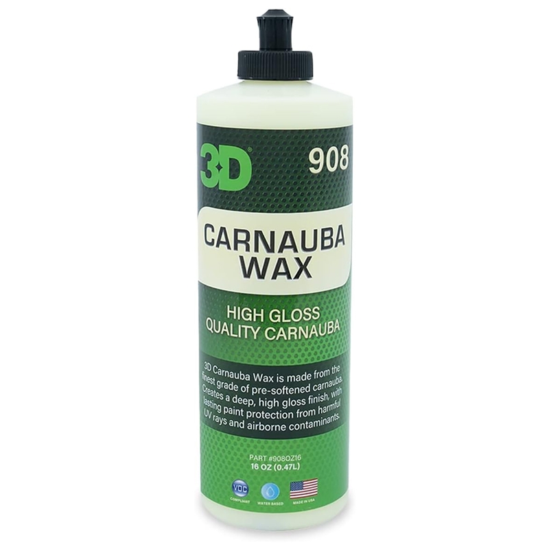 3D Carnauba Wax 16 Ounce - 908OZ16
