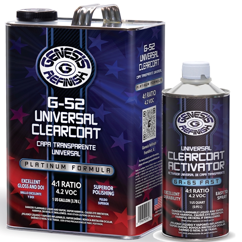 Genesis Refinish 4:1 Universal Urethane Clearcoat Gallon G-52