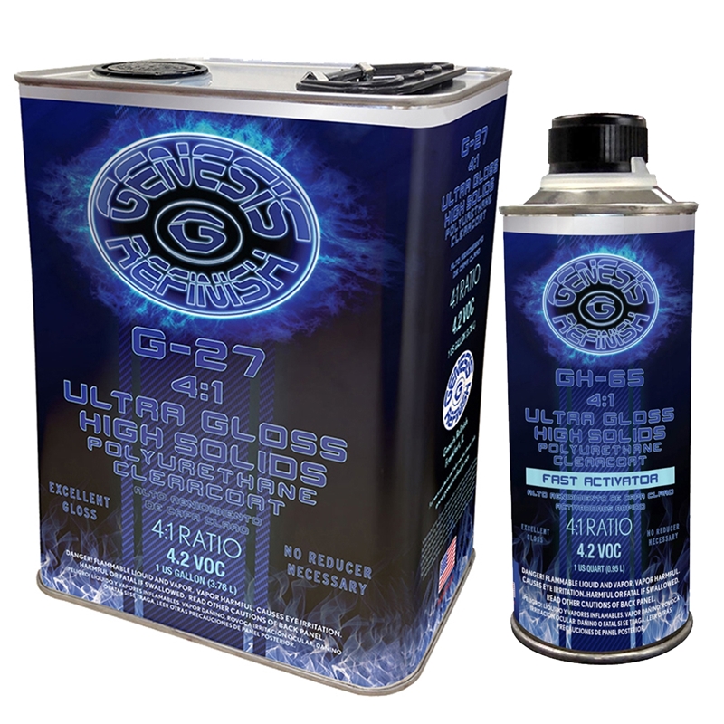Genesis Refinish Super Gloss High Performance Polyurethane Clearcoat 4:1 Gallon - G-27