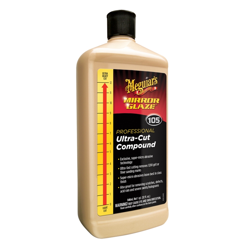 Meguiar's Mirror Glaze Ultra Cut Compound 32 oz - M10532