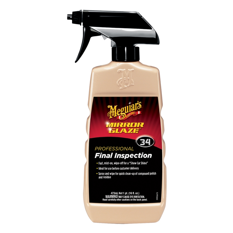 Meguiar’s Mirror Glaze Final Inspection Spray Detailer Gallon - M3416