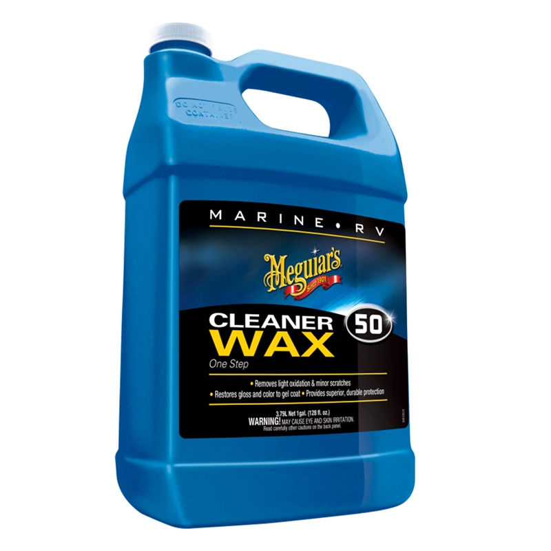 Meguiar's® Marine/RV One Step Cleaner Wax Gallon - M5001