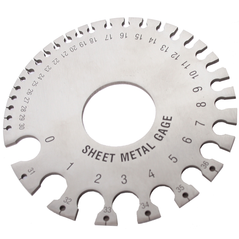 Woodward Fab Sheet Metal Thickness Gauge - WFSG