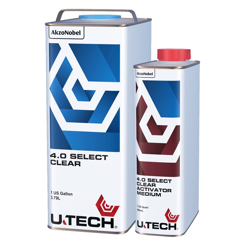 U-TECH 4.0 Select Clear Coat Kit 1.25 Gallon - 399115-399098