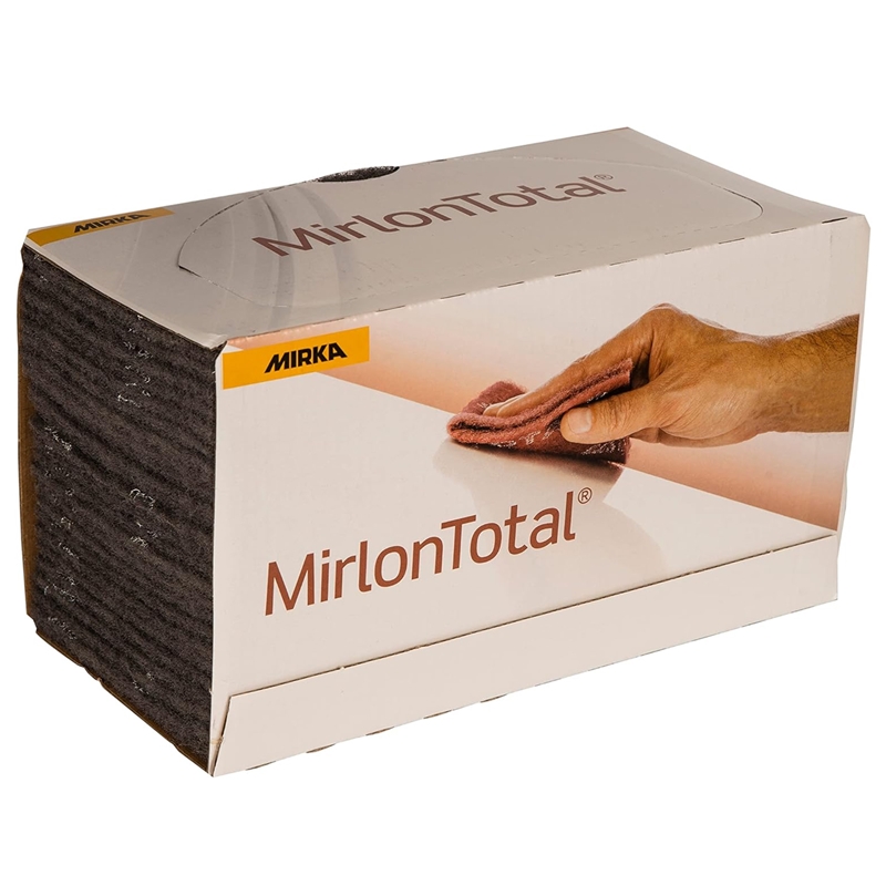 Mirka Mirlon Total 4-1/2" X 9" Ultra Fine Gray Scuff Pads (25/BOX) - 18-118-448