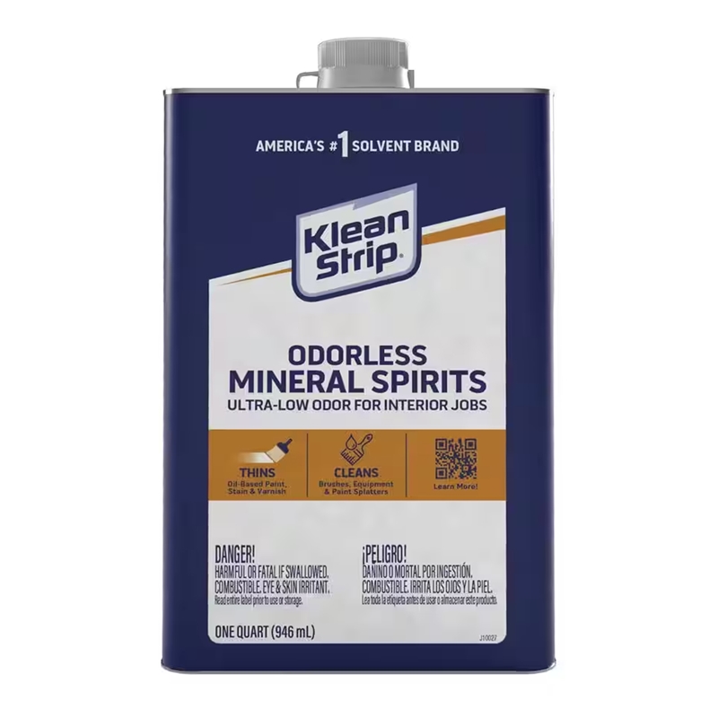 Klean-Strip Odorless Mineral Spirits Quart - QKSP94005