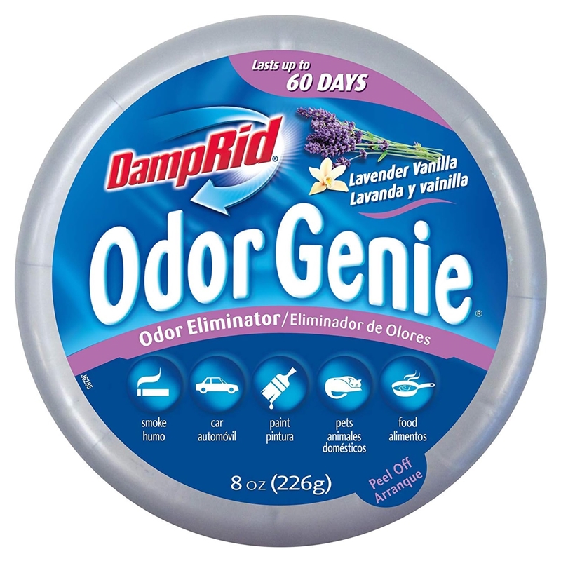 DampRid Odor Genie Odor Eliminator Lavender Vanilla 8 Oz - FG69LV