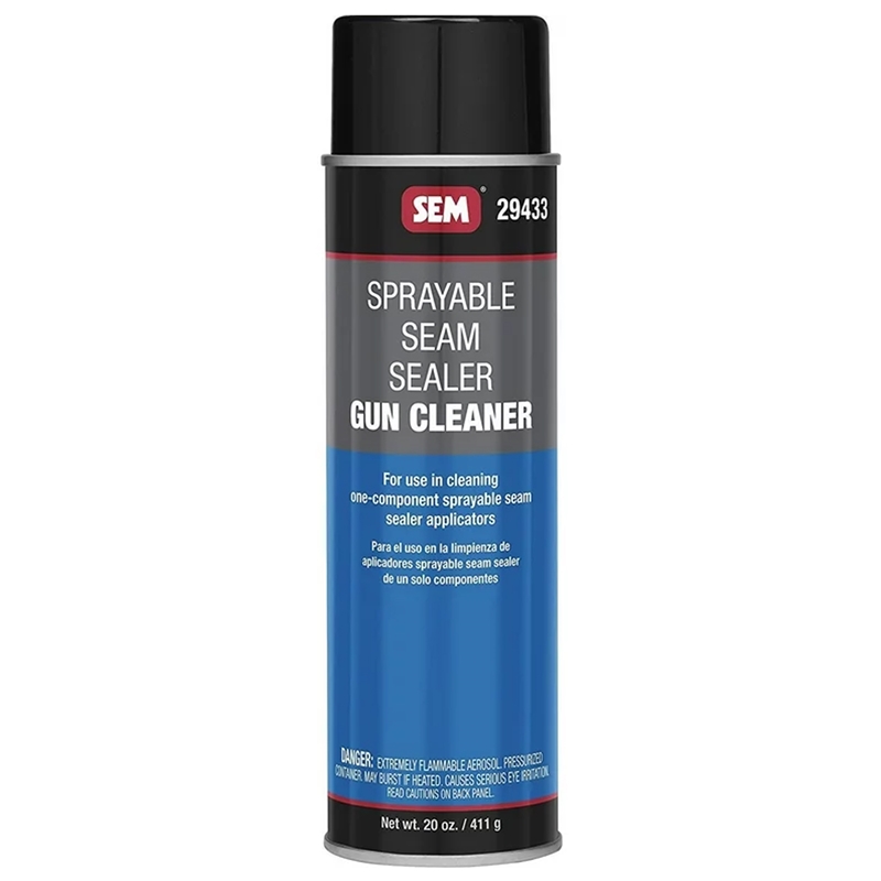 SEM Sprayable Seam Sealer Gun Cleaner 20 oz - 29433