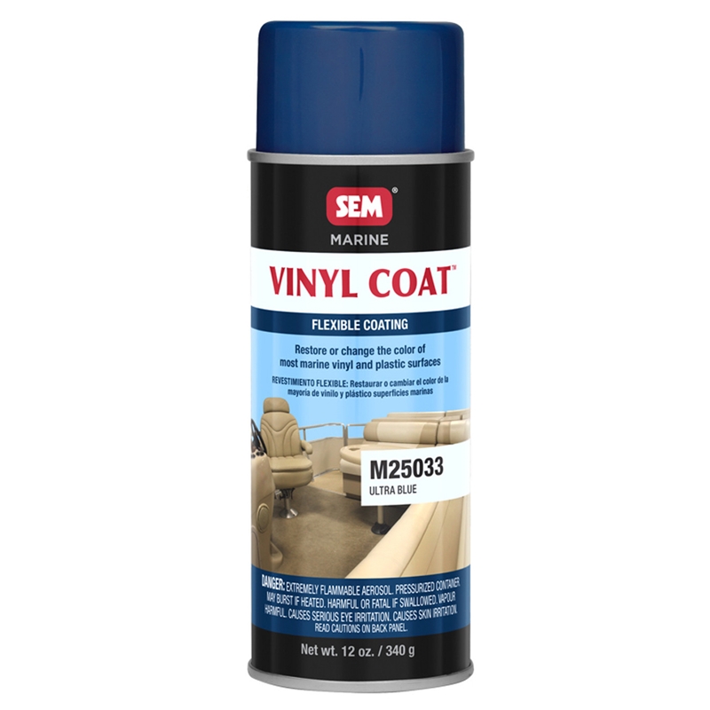 SEM Marine Vinyl Coat Ultra Blue 12oz - M25033