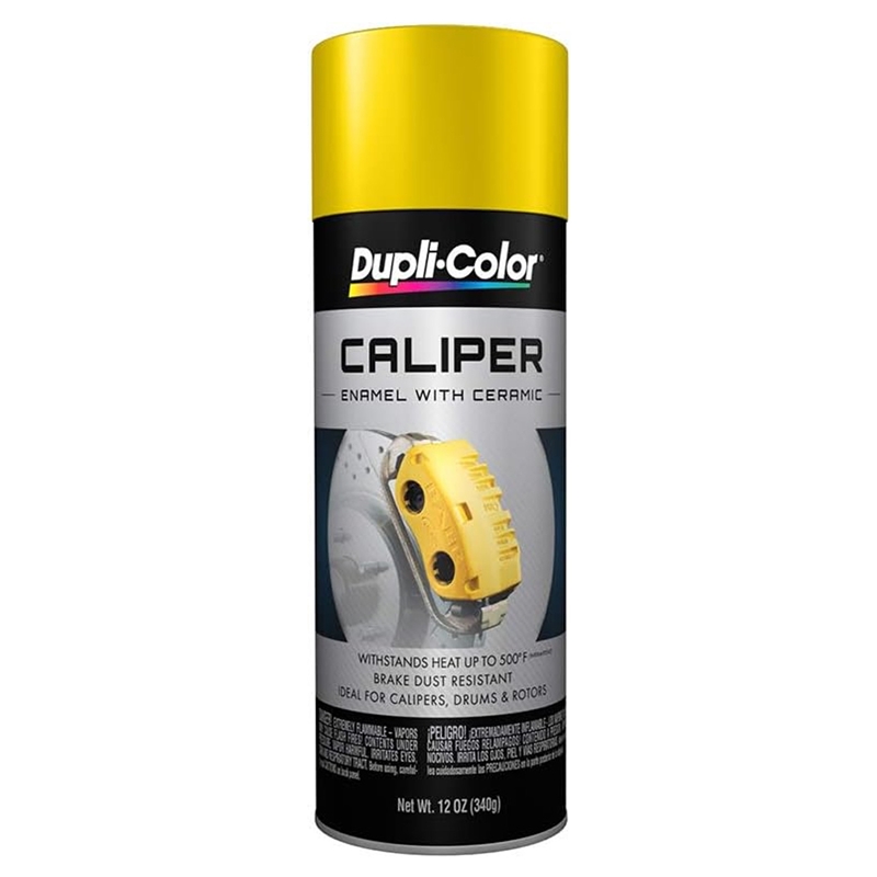 Dupli-Color Yellow Enamel Caliper Paint 12 oz Aerosol - BCP101
