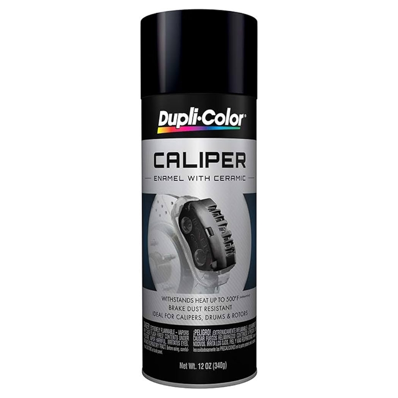 Dupli-Color Black Enamel Caliper Paint 12 oz Aerosol - BCP102